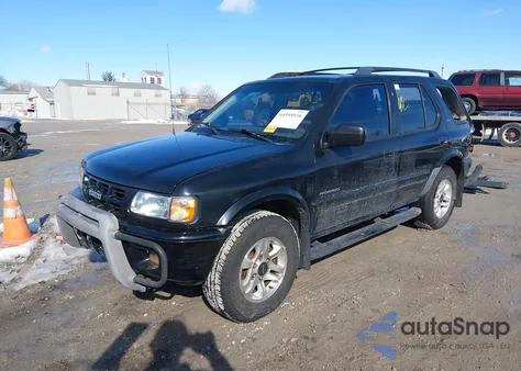 2002 Isuzu Rodeo Ls 3.2L/Lse 3.2L V6/S/S 3.2L V6 z USA, uszkodzony, nr VIN 4S2DM58W224302529